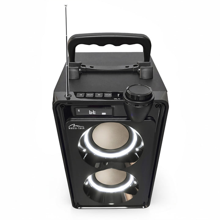 OVERBOX MT3186 Portable Bluetooth Speaker, FM Radio, SD Card and USB Support, 30W RMS Power, Mediatech