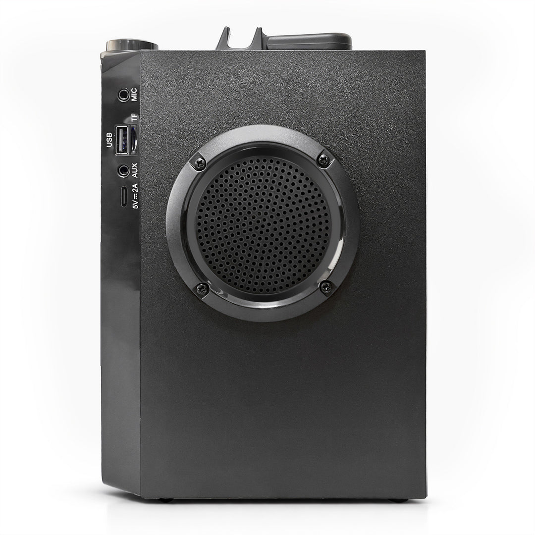 OVERBOX MT3186 Portable Bluetooth Speaker, FM Radio, SD Card and USB Support, 30W RMS Power, Mediatech