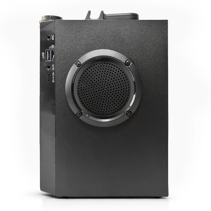 OVERBOX MT3186 Portable Bluetooth Speaker, FM Radio, SD Card and USB Support, 30W RMS Power, Mediatech