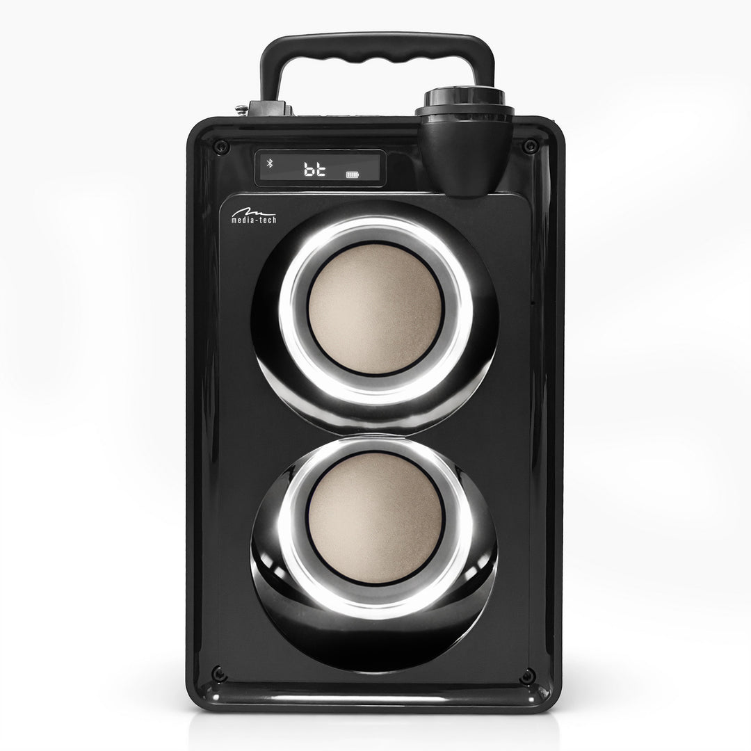 OVERBOX MT3186 Portable Bluetooth Speaker, FM Radio, SD Card and USB Support, 30W RMS Power, Mediatech