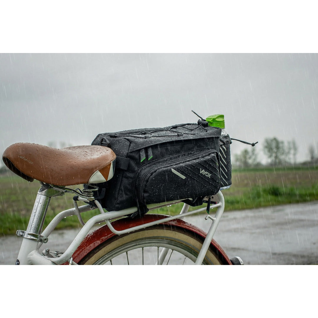 Bag, rear bike pannier for the rack, 12-liter capacity, waterproof, Vayox