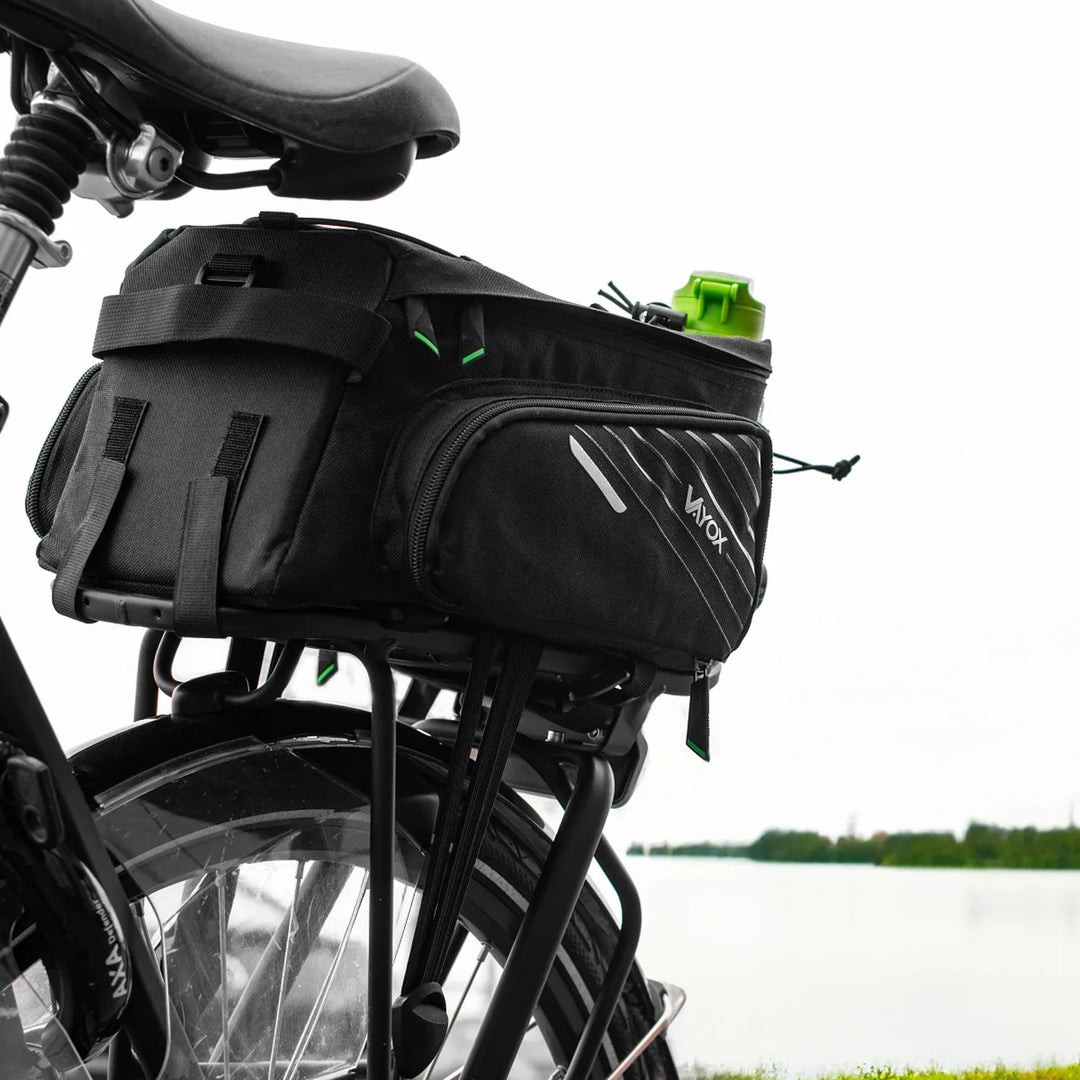 Bag, rear bike pannier for the rack, 12-liter capacity, waterproof, Vayox