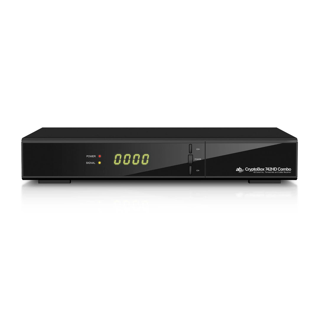AB CryptoBox 742HD Combo DVB-T2/S2/C Full HD Set-Top Box