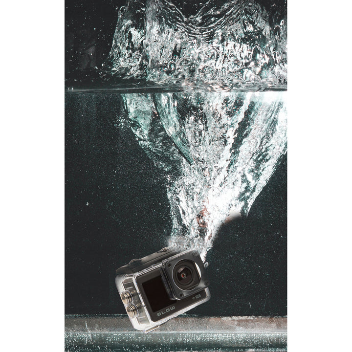Pro4U 5K Blow Action Camera, 5K Ultra HD quality, 20 megapixels, 160° wide-angle lens, waterproof, remote control, 78-568#