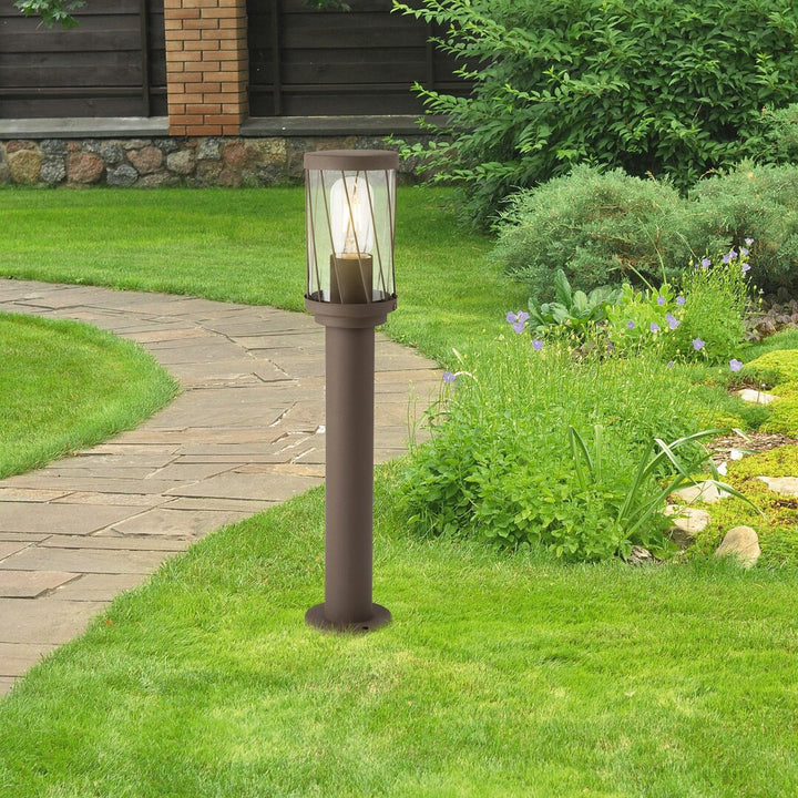 Rabalux Budapest Garden Floor Lamp, IP44, brown, E27 socket, max 40W, 8889, 2 pieces