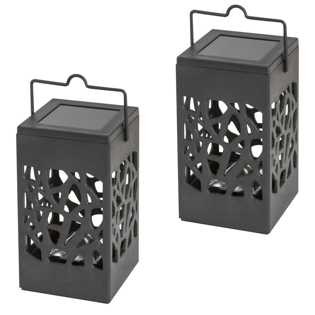Mora Solar Lamp, 1 lm, IP23 rating, black, 0.07 W LED, 8948, 2 pieces