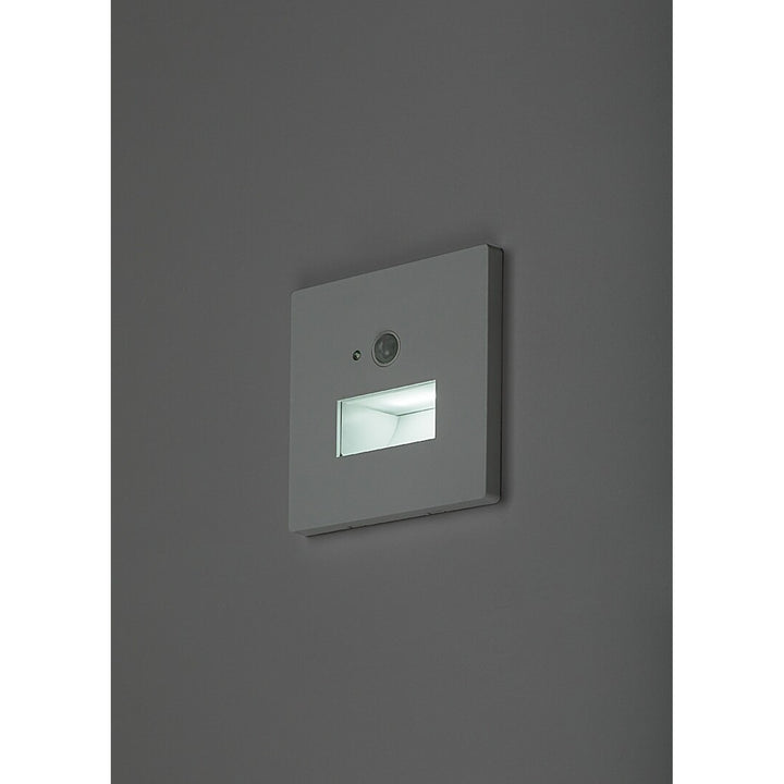 Lunca LED 1W IP20 White 3000, 4500, 6500 K Light with Motion Sensor and Light Sensor, 77198, 4 pieces