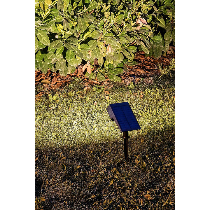 Rabalux Nantes Solar Light, 50 LM IP65, Black, 0.5W LED, 77088, 2 pieces