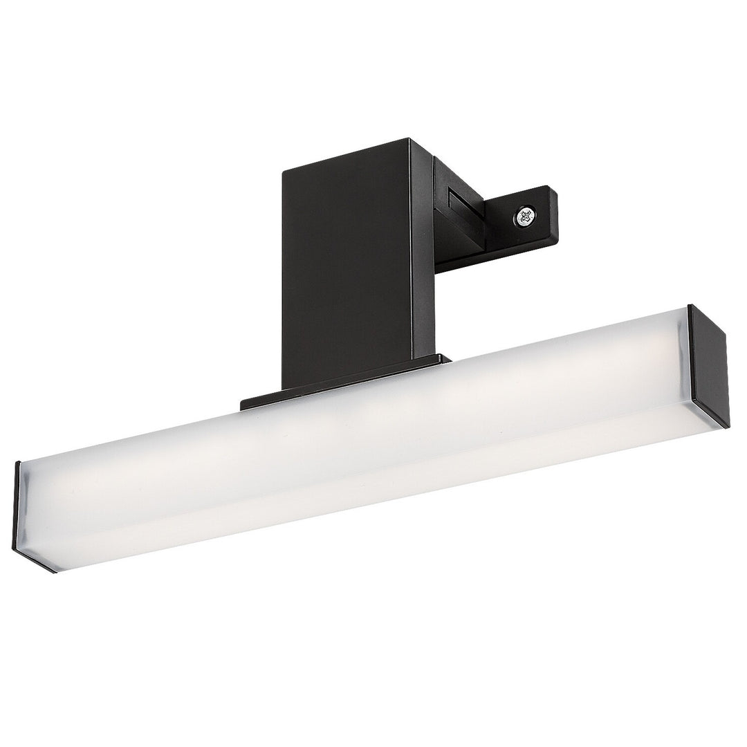 Rabalux Oliro LED 4W Black Bathroom Light, IP44, 4000 K, 75050
