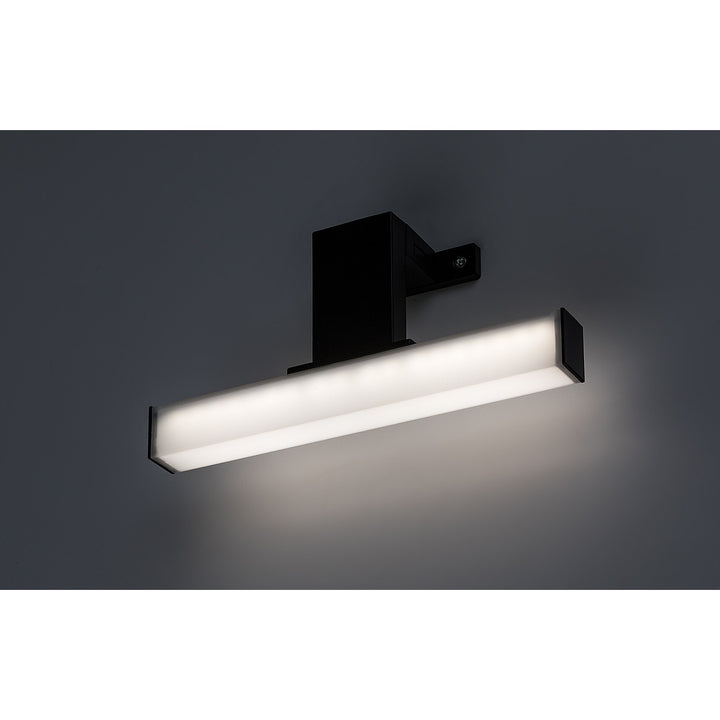 Rabalux Oliro LED 4W Black Bathroom Light, IP44, 4000 K, 75050