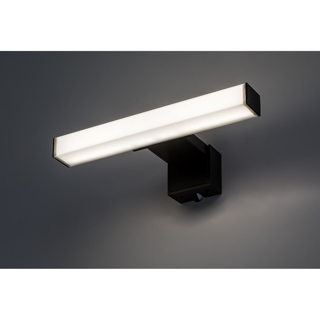 Rabalux Oliro LED 4W Black Bathroom Light, IP44, 4000 K, 75050