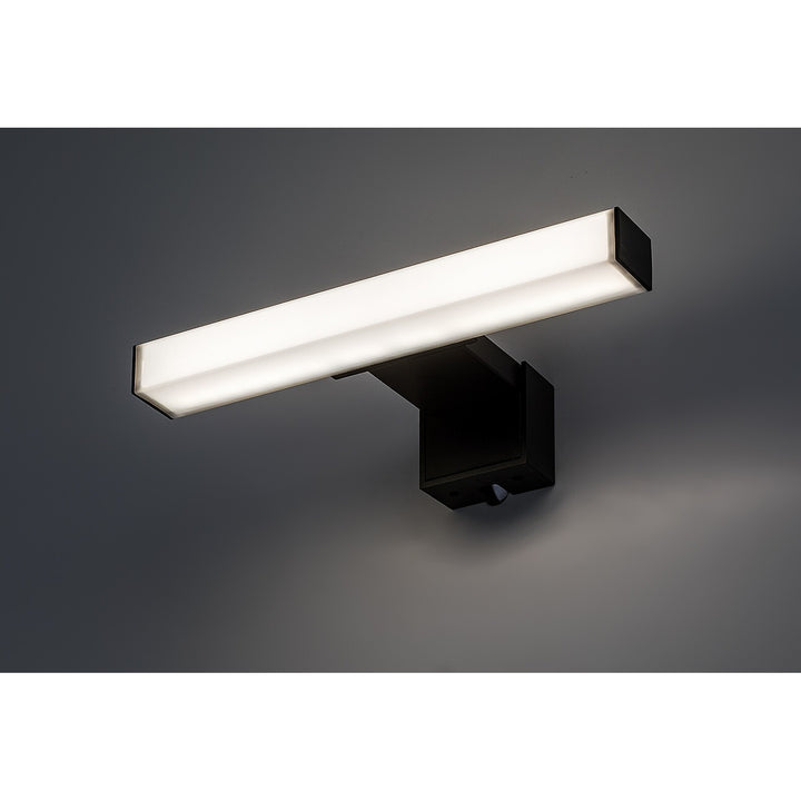 Rabalux Oliro LED 4W Black Bathroom Light, IP44, 4000 K, 75050
