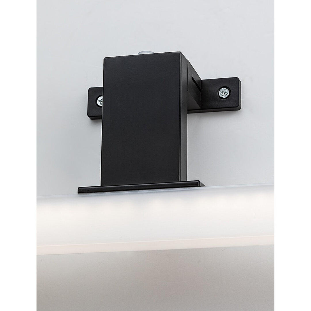 Rabalux Oliro LED 4W Black Bathroom Light, IP44, 4000 K, 75050