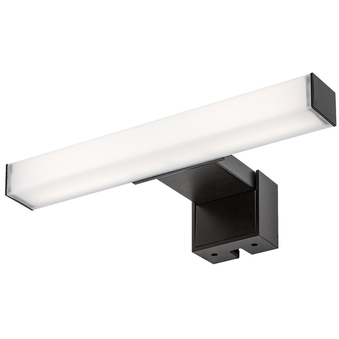 Rabalux Oliro LED 4W Black Bathroom Light, IP44, 4000 K, 75050