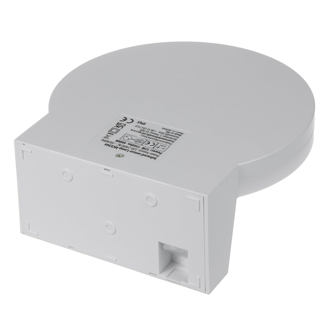 Maclean LED Light with Motion Sensor, PIR Motion Sensor, White, 15W, IP65, 1560 lm, Neutral White (4000K) MCE344 W, 2 pieces