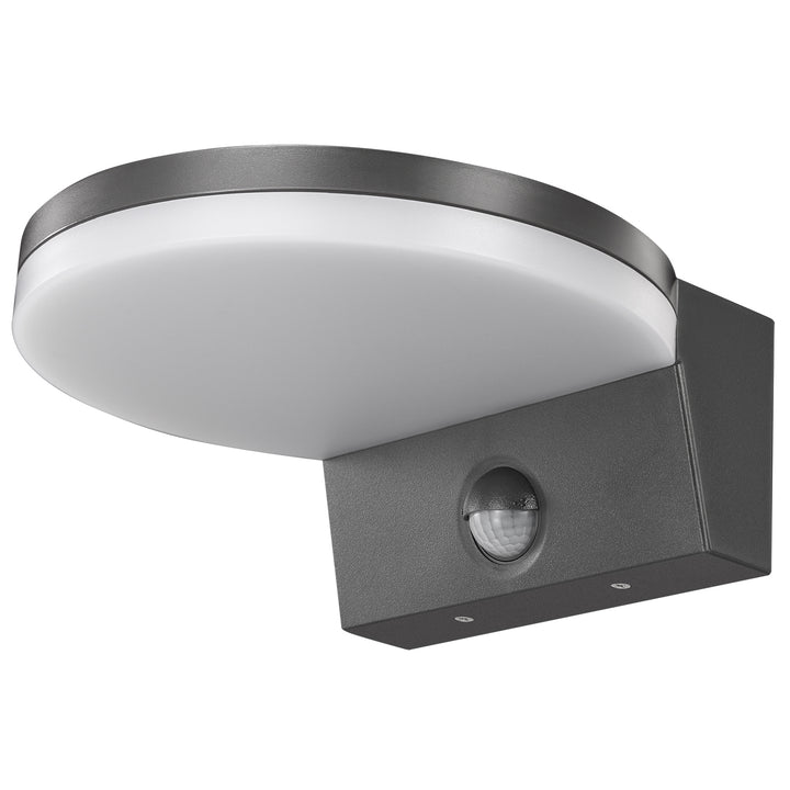 Maclean LED Light with Motion Sensor, PIR Motion Sensor, Gray, 15W, IP65, 1560 lm, Neutral White (4000K) MCE344 GR, 2 pieces