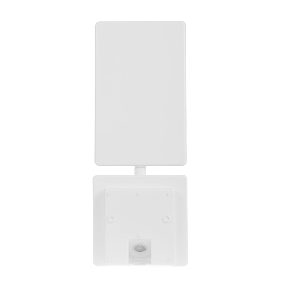 Maclean LED Light with Motion Sensor, PIR Motion Sensor, White, 10W, IP65, 800 lm, Neutral White (4000K) MCE516 W, 2 pieces