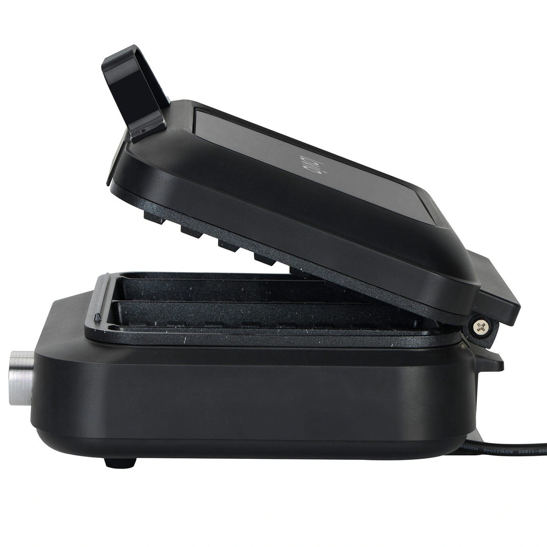 LOVIO PerfectCrisp Waffle Maker, 2 large waffles, 1500W, 6 browning levels, LVWF002BK