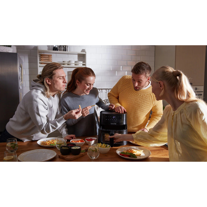 LOVIO PureFry XL Smart LVAF002BK Oil-Free Air Fryer