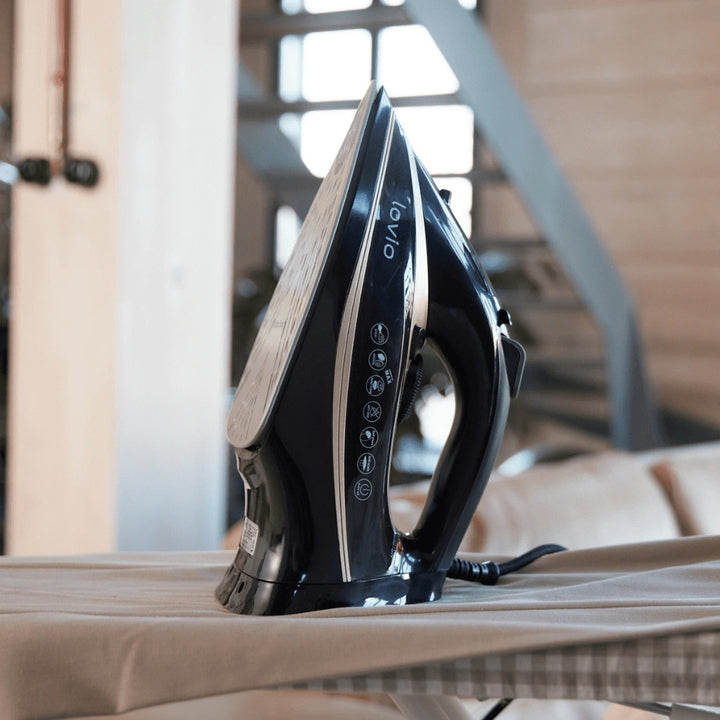 LOVIO LVSA001 Handheld Steam Iron with Ceramic Soleplate
