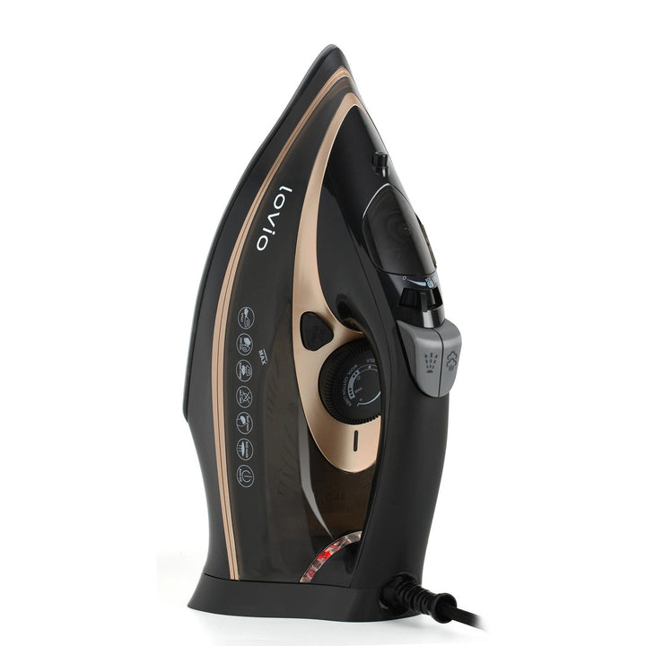 LOVIO LVSA001 Handheld Steam Iron with Ceramic Soleplate