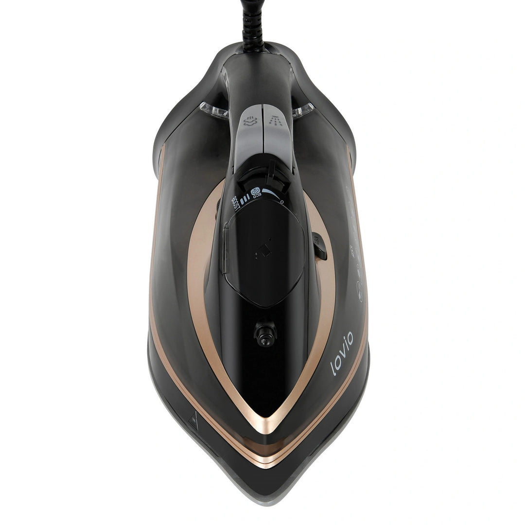 LOVIO LVSA001 Handheld Steam Iron with Ceramic Soleplate