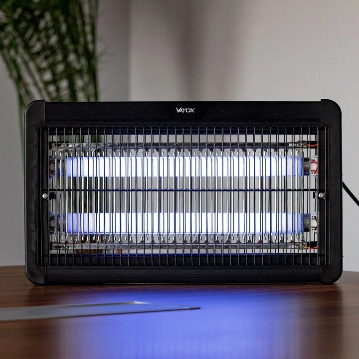 Insect Killer Lamp for Mosquitoes, Flies, and Moths, Electric Trap, UV, 20W, Vayox