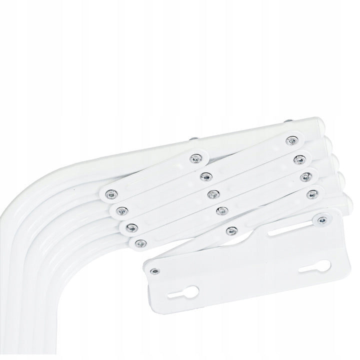 Harmonica-Style Clothes Drying Rack 60, for clothes and underwear, extendable, white, Model 103, Sepio