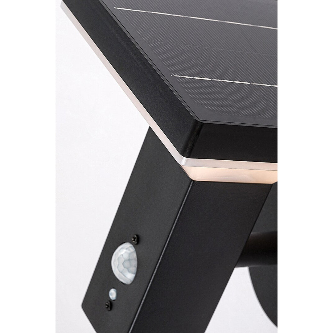 Rabalux Lamp, Wall-Mounted, Outdoor, Solar-Powered, IP44, 4W LED, Geleen, 2 pieces