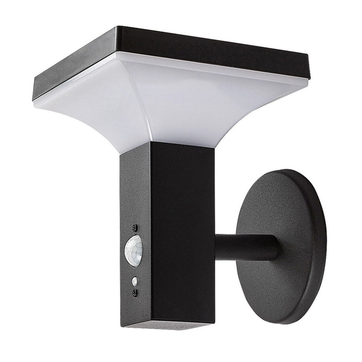 Rabalux Lamp, Wall-Mounted, Outdoor, Solar-Powered, IP44, 4W LED, Geleen, 4 pieces