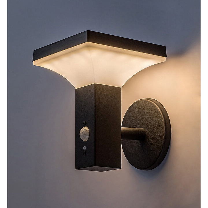 Rabalux Lamp, Wall-Mounted, Outdoor, Solar-Powered, IP44, 4W LED, Geleen, 4 pieces