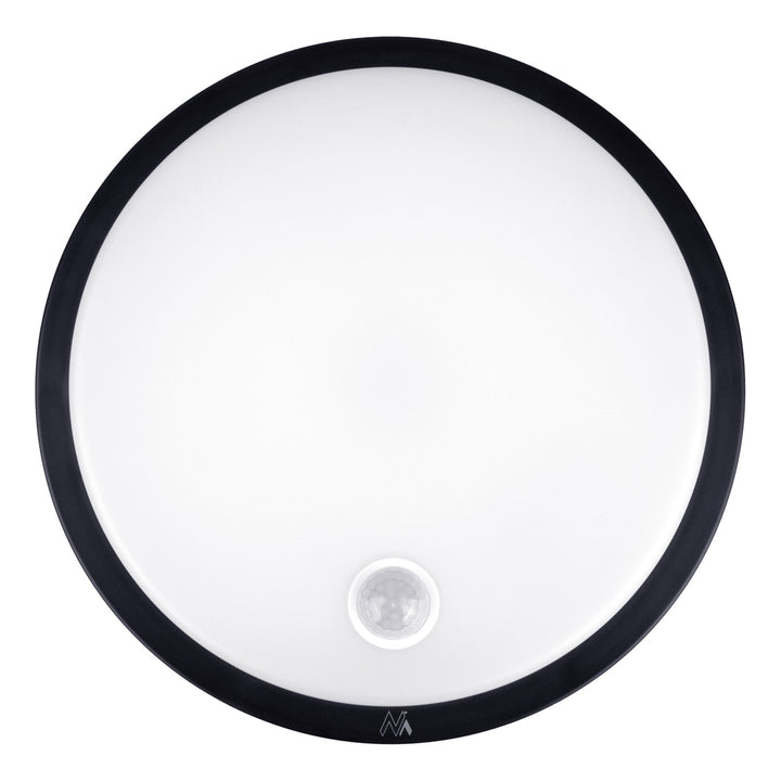 Maclean LED Light with Motion Sensor, PIR Sensor, Black, 10W, IP65, 1000 lm, Neutral White, MCE525 B, 2 pieces