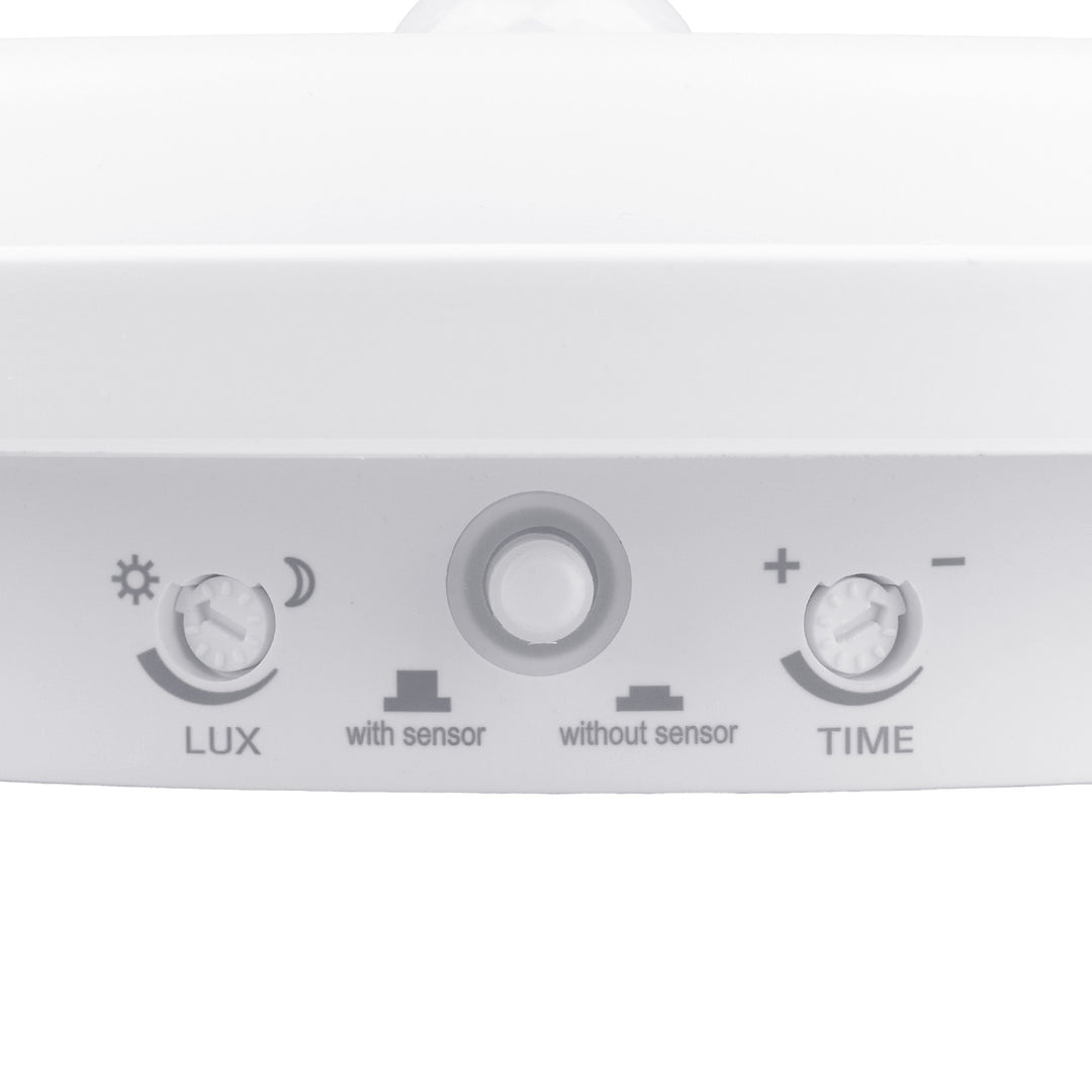 Maclean LED Light with Motion Sensor, PIR Sensor, White, 10W, IP65, 1000 lm, Neutral White, MCE525 W, 2 pieces