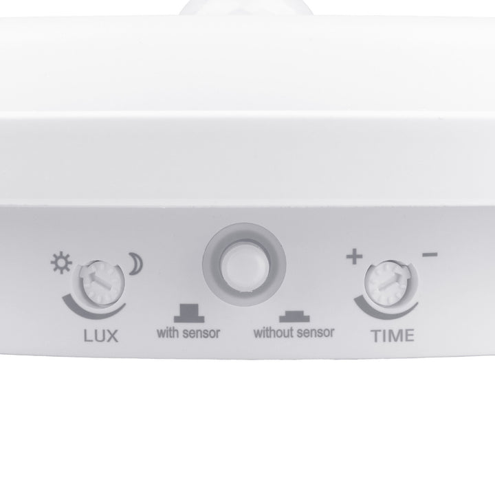Maclean LED Light with Motion Sensor, PIR Sensor, White, 10W, IP65, 1000 lm, Neutral White, MCE525 W, 2 pieces
