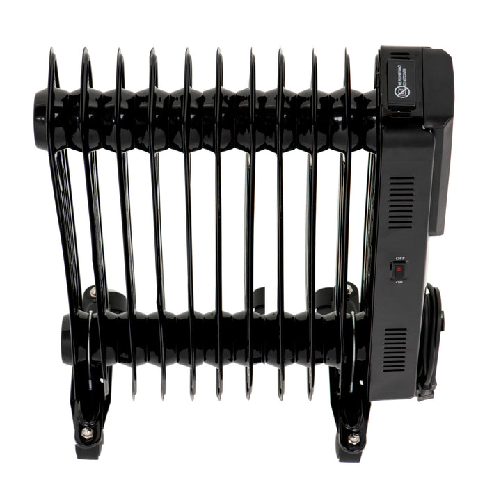 Oil-filled radiator, 11 fins, 2500W, remote control, LED display, thermostat, Camry CR 7813