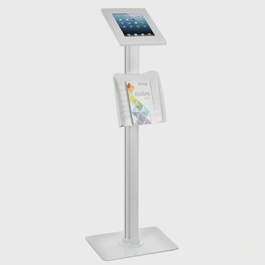 Maclean MC-724 Universal Tablet Stand Desk Holder Anti Theft Floor Mount iPad 2 / 3 / 4 / Air