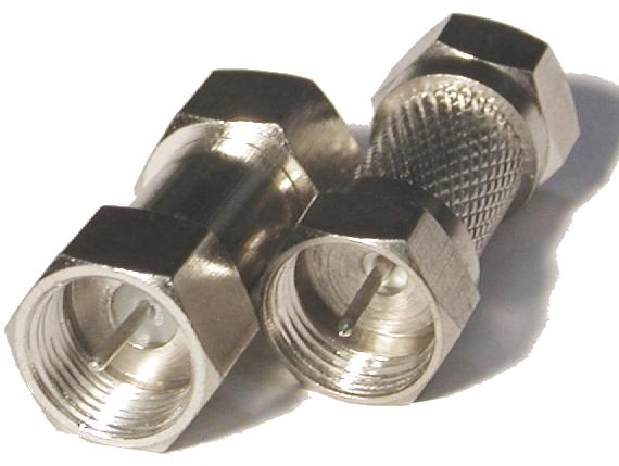 F-SAT connector - plug F for connecting antenna cables
