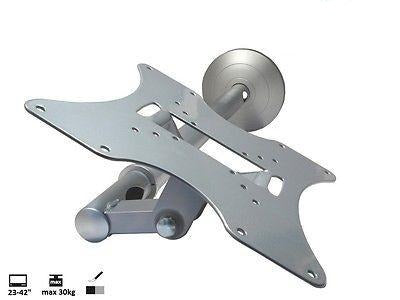 Maclean MC-504A B TV Bracket Ceiling Mount 30kg VESA 23" - 42" LCD Solid Metal