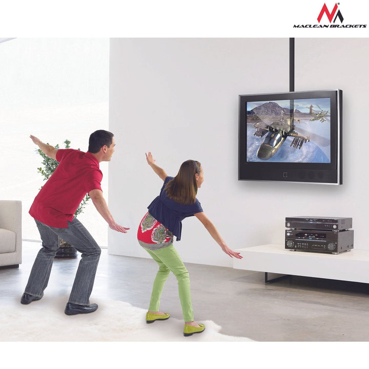 Maclean MC-580 High Quality Ceiling TV LCD / LED max. 50kg 17" - 37"