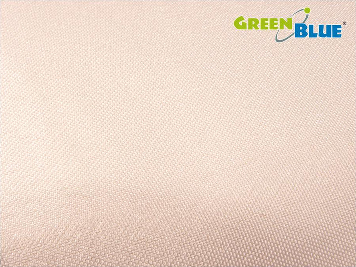GreenBlue GB503 Garden Sun Shade Sail Square 3.6m x 3.6m Cream White UV Protection with D-Rings Weatherproof