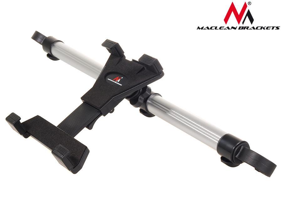 Maclean Brackets MC-657 Universal Headrest Car Tablet Holder, 7" - 10.1", Adjustable 360° Rotation