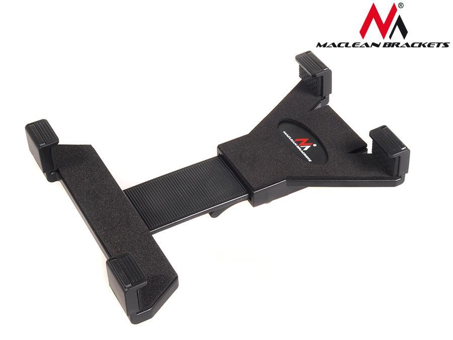 Maclean Brackets MC-657 Universal Headrest Car Tablet Holder, 7" - 10.1", Adjustable 360° Rotation