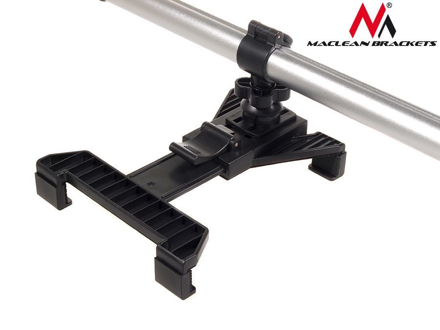 Maclean Brackets MC-657 Universal Headrest Car Tablet Holder, 7" - 10.1", Adjustable 360° Rotation