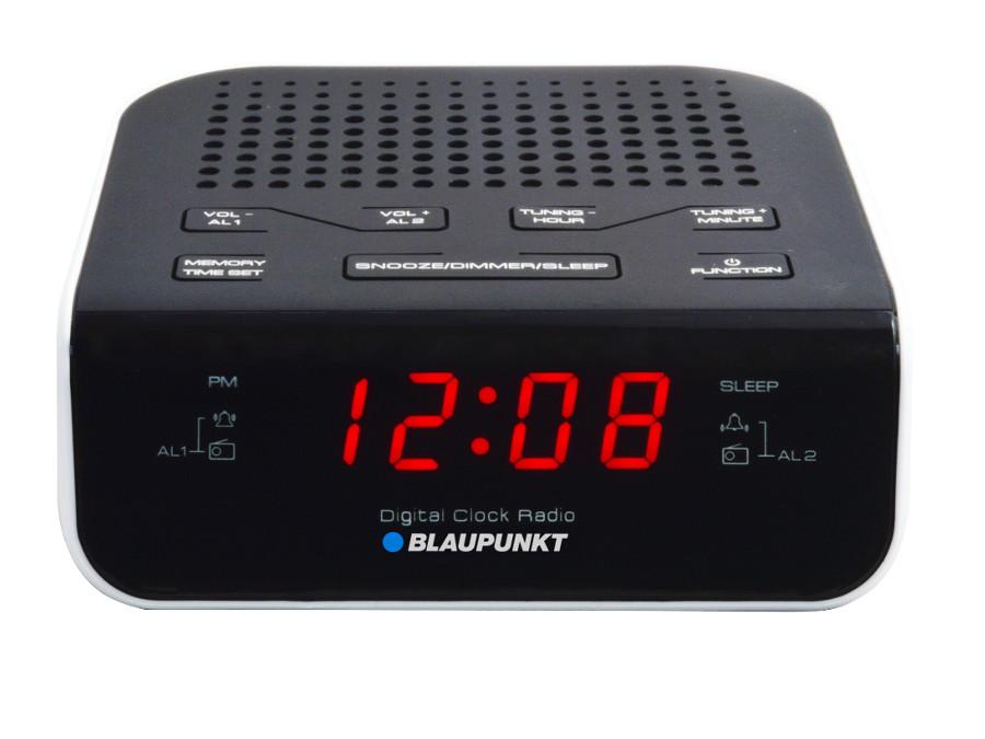 Blaupunkt CR5WH Radio Alarm Clock with Alarm and Snooze Function
