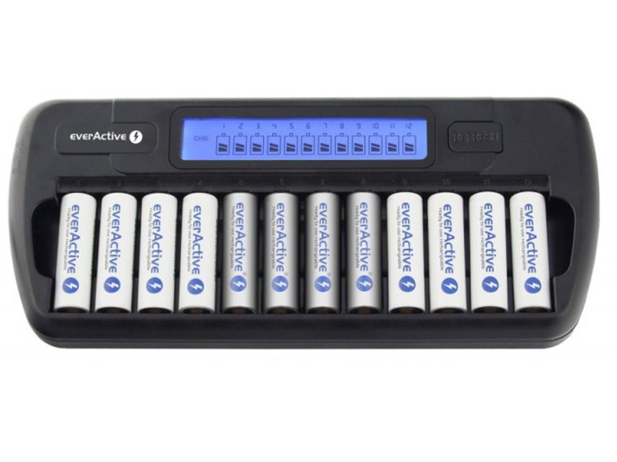 NC1200 AA AAA R03 R06 everActive battery charger