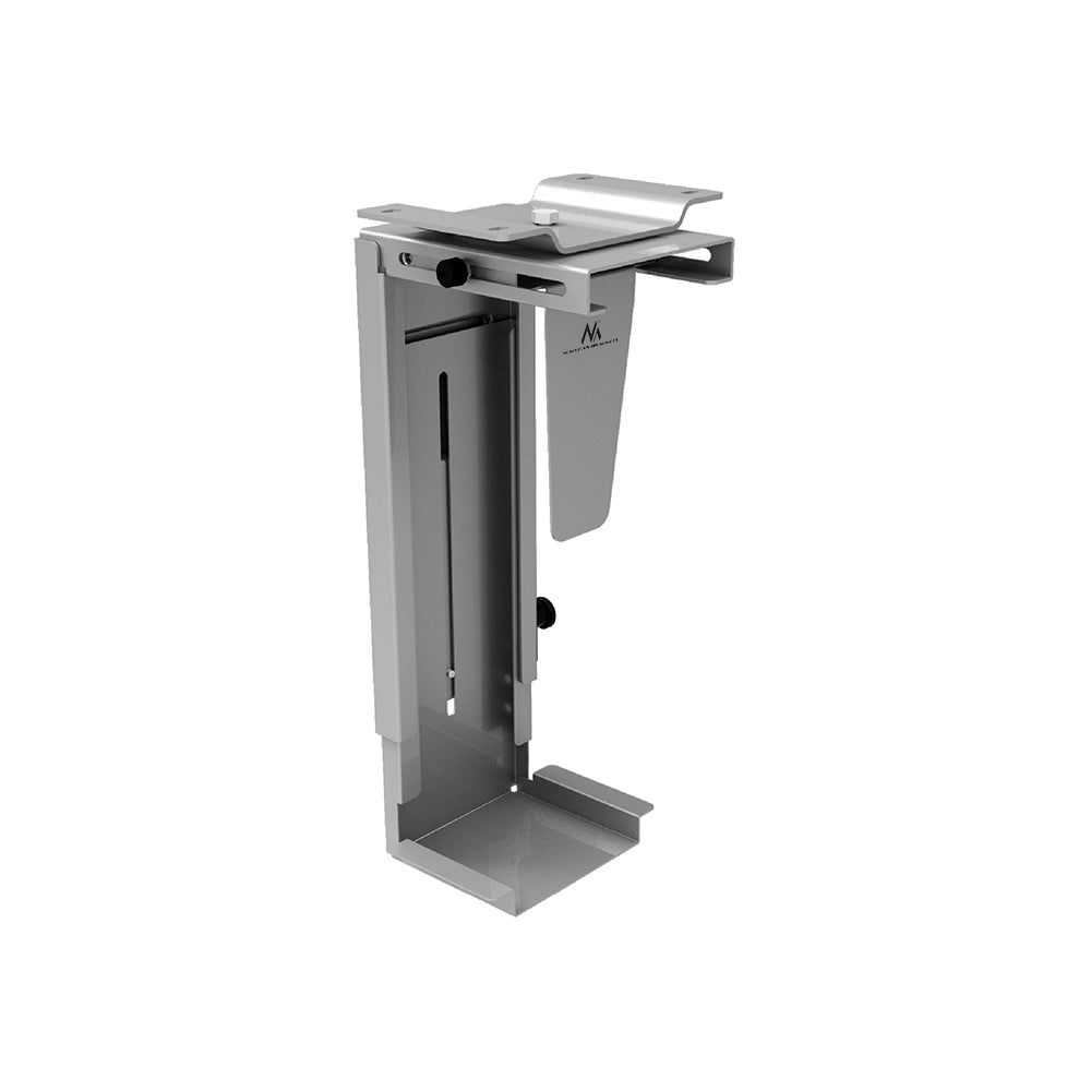 Maclean MC-713S Computer Bracket PC Support Holder Adjustable Width Height Under Table Desk