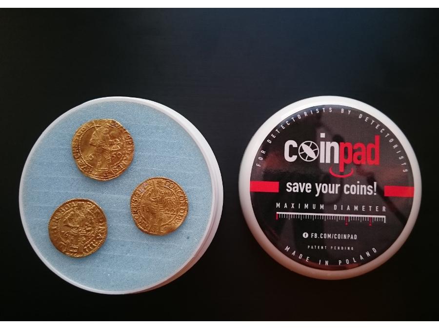 Coinpad Standard coin box for prospectors storing coins
