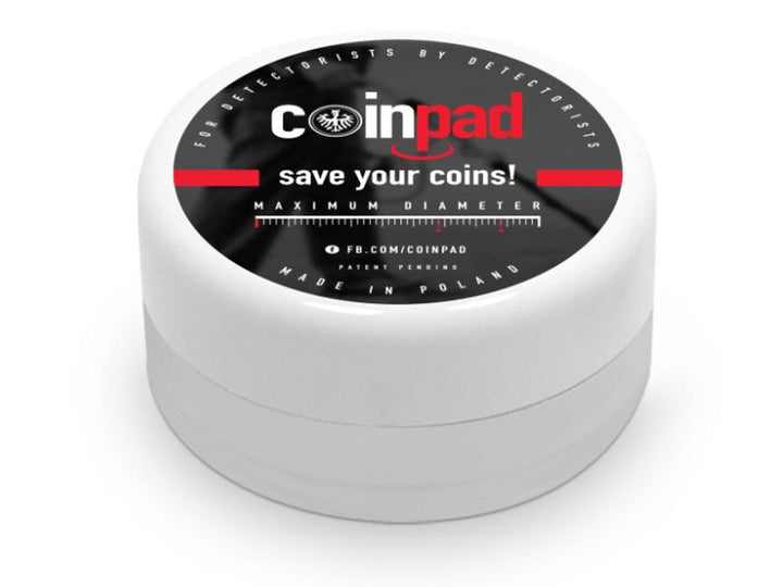 Coinpad Standard coin box for prospectors storing coins