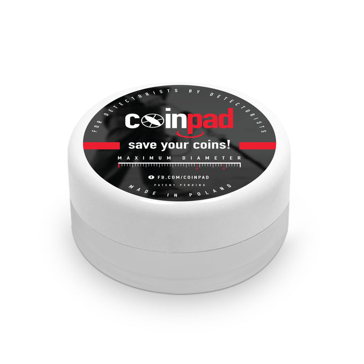 Coinpad XL large coin box for prospectors storing coins