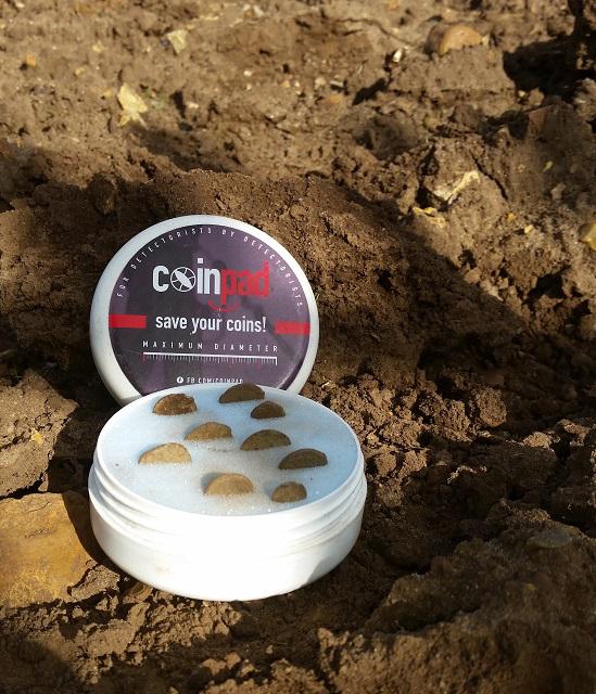 Coinpad XL large coin box for prospectors storing coins